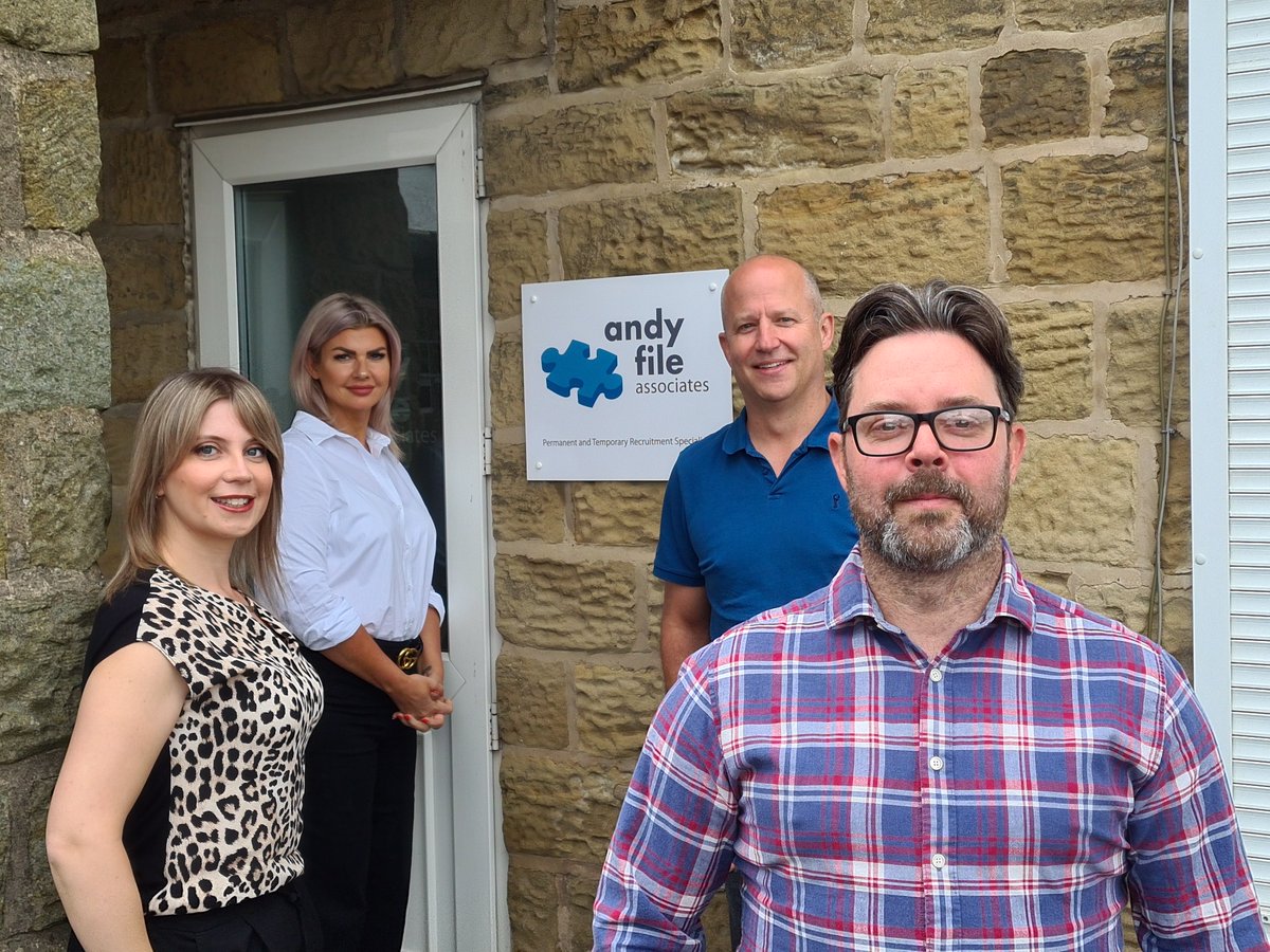 sheffchamber's tweet image. South Yorkshire-based recruitment agency @AndyFileLtd welcomes a trio of new starters, to support the continuing growth the firm has experienced since the easing of lockdown restrictions.

Find out more 👉 bit.ly/3Aa8n2f