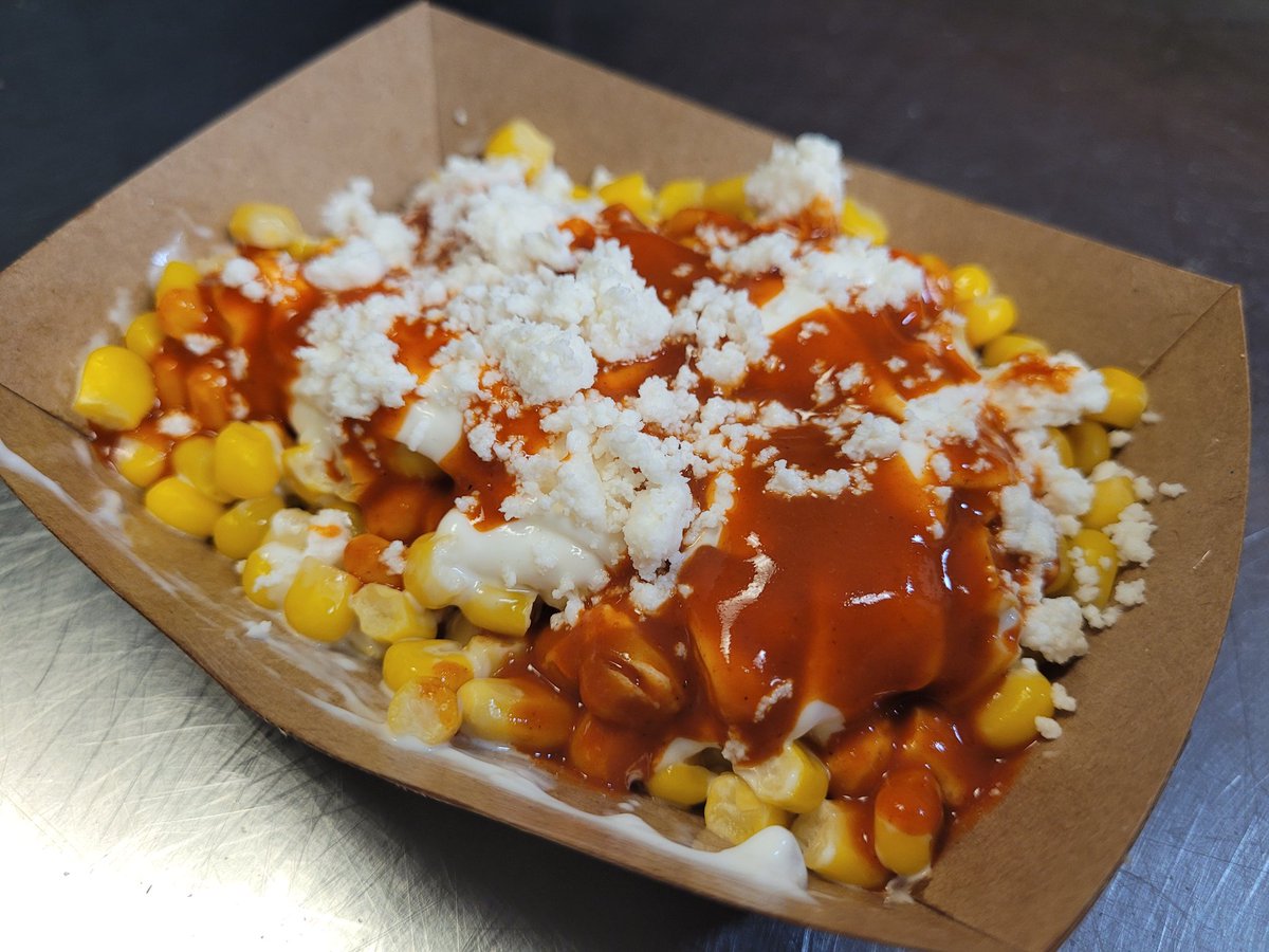 Elote'  made by real #eastendhouston  folk.    Open Weds - Sunday 11 AM