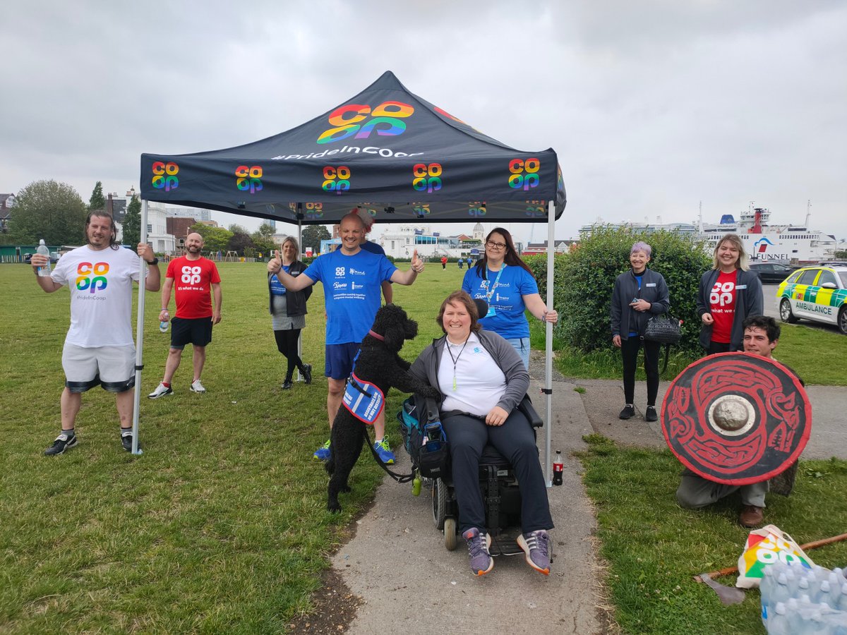 Mile 14 of the #MillionPoundMile complete! Our superheroes, People Advisors and brilliant Member Pioneers took us on a tour of Southampton seafront for this mile, with all funds raised going to <a href="/MindCharity/">Mind</a>!