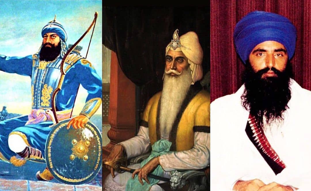 majhail_84's tweet photo. (ਸਿੱਖ ਇਤਿਹਾਸ ਅਤੇ ਜੂਨ ਦਾ ਮਹੀਨਾ)

ਬੰਦਾ ਸਿੰਘ ਬਹਾਦਰ ੯ ਜੂਨ ੧੭੧੬ ਨੂੰ ਦਿੱਲੀ ‘ਚ ਸ਼ਹੀਦ ਕਰ ਦਿੱਤਾ ਗਿਆ ਸੀ

੨੭ ਜੂਨ ੧੮੩੯ ਨੂੰ ਮਹਾਰਾਜਾ ਰਣਜੀਤ ਸਿੰਘ ਜੀ ਇਸ ਜਹਾਨ-ਏ-ਫ਼ਾਨੀ ਤੋਂ ਰੁਖ਼ਸਤ ਹੋ ਗਏ।

ਸੰਤ ਜਰਨੈਲ ਸਿੰਘ ਜੀ ਭਿੰਡਰਾਂਵਾਲੇ ੬ ਜੂਨ ੧੯੮੪ ਨੂੰ ਸ੍ਰੀ ਅਕਾਲ ਤੱਖਤ ਸਾਹਿਬ ਦੇ ਸਨਮੁਖ ਭਾਰਤੀ ਫੌਜਾਂ ਨਾਲ ਜੂਝਦਿਆਂ ਸ਼ਹੀਦੀ ਪਾ ਗਏ। https://t.co/o1xAaRfG2e