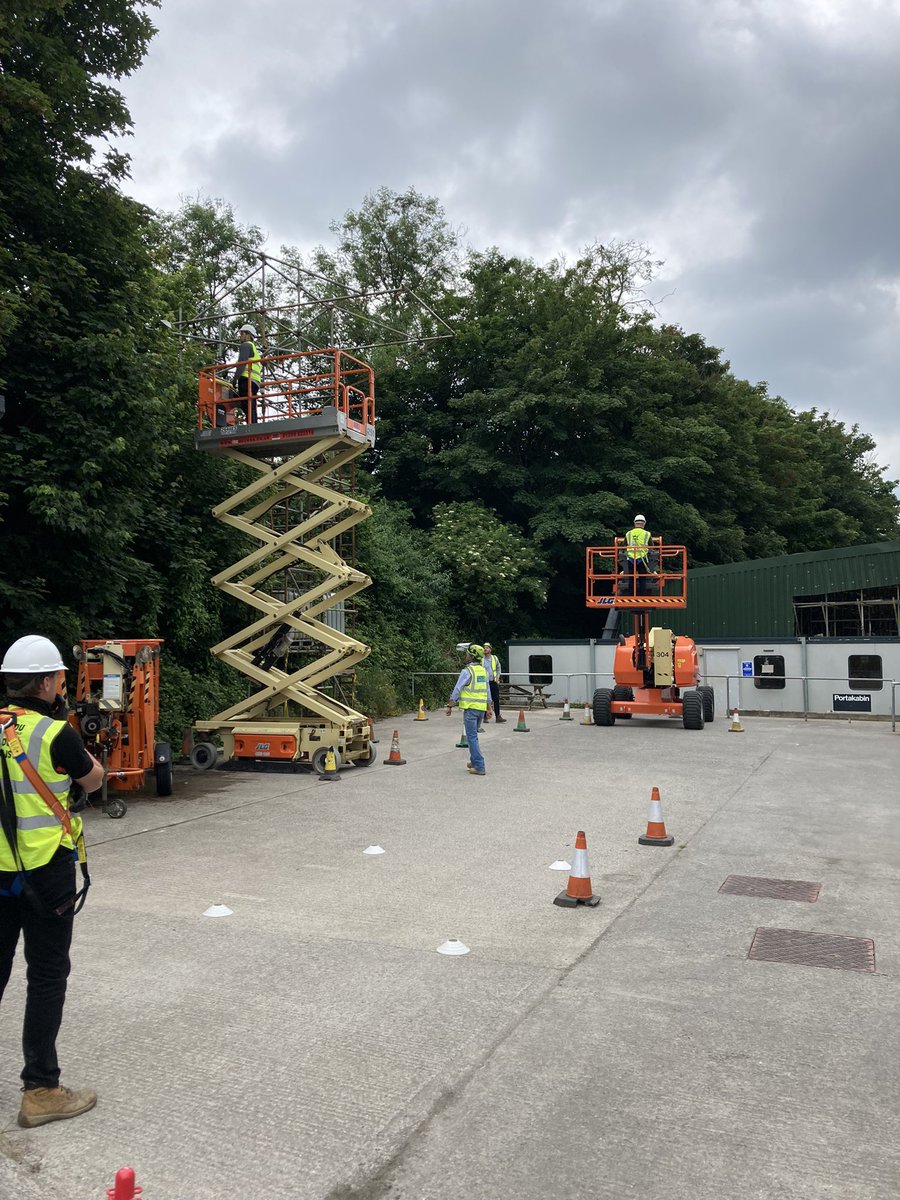 IPAF training today for the <a href="/rdmachinery/">R & D Machinery</a> crew with thanks to LTC Training in Plymouth