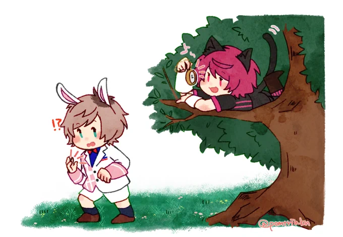 白うさチェシャ 