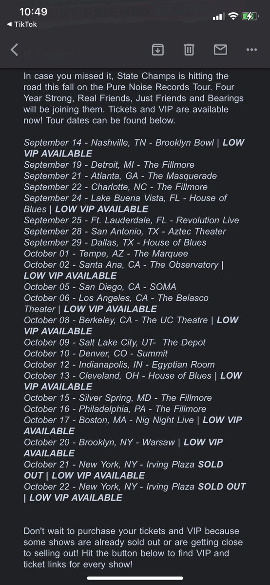 Some VIP packages are getting low!!