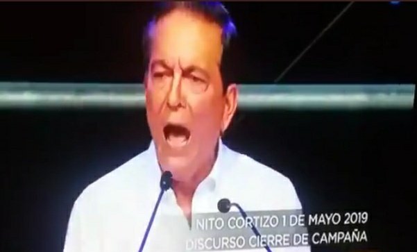 espia1973's tweet photo. Qué porquería 😠

Decía: "Nito Cortizo no le va hacer los mandados a nadie" https://t.co/qMpy2LmFM9