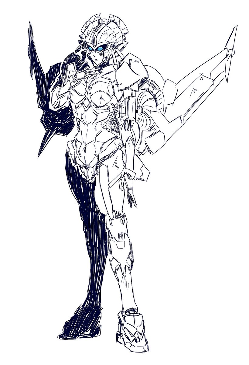 It's been a while, huh. #Transformers #FlameToys #Windblade