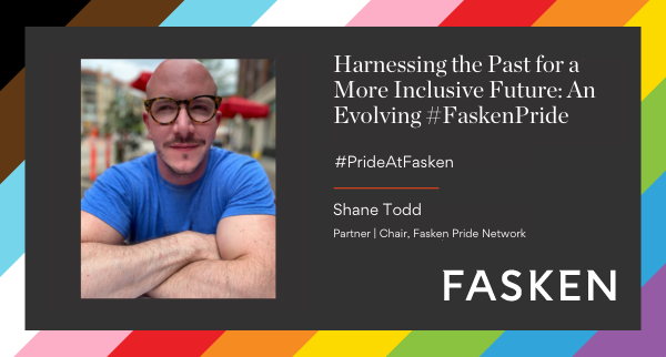 FaskenLaw's tweet photo. Presenting the third in our series of stories from colleagues keeping us inspired. Shane, chair of the #FaskenPrideNetwork, shares his vision for the future of the #FaskenPride and the work for greater inclusion with a focus on intersectionality and beyond https://t.co/aVgcOhtpYP https://t.co/4DArJioFKh