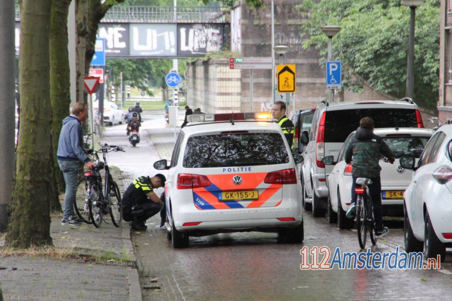 Vrouw gewond bij val op de Mr.