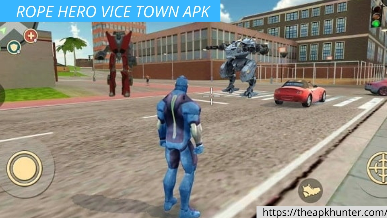 64 Mod Apk Game Rope Hero  Latest Free