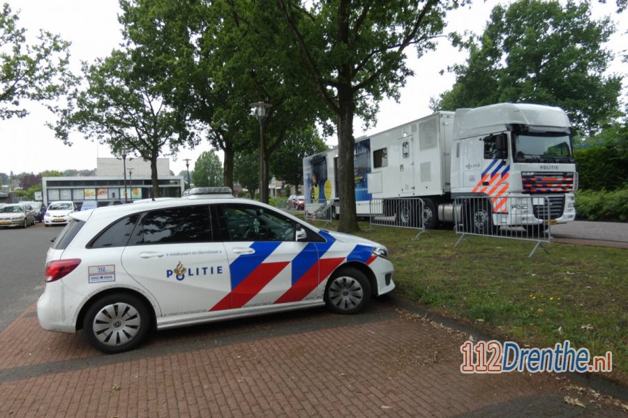 Politie komt met Mobile Media Lab om voorlichting te geven in #Beilen. 112Drenthe.