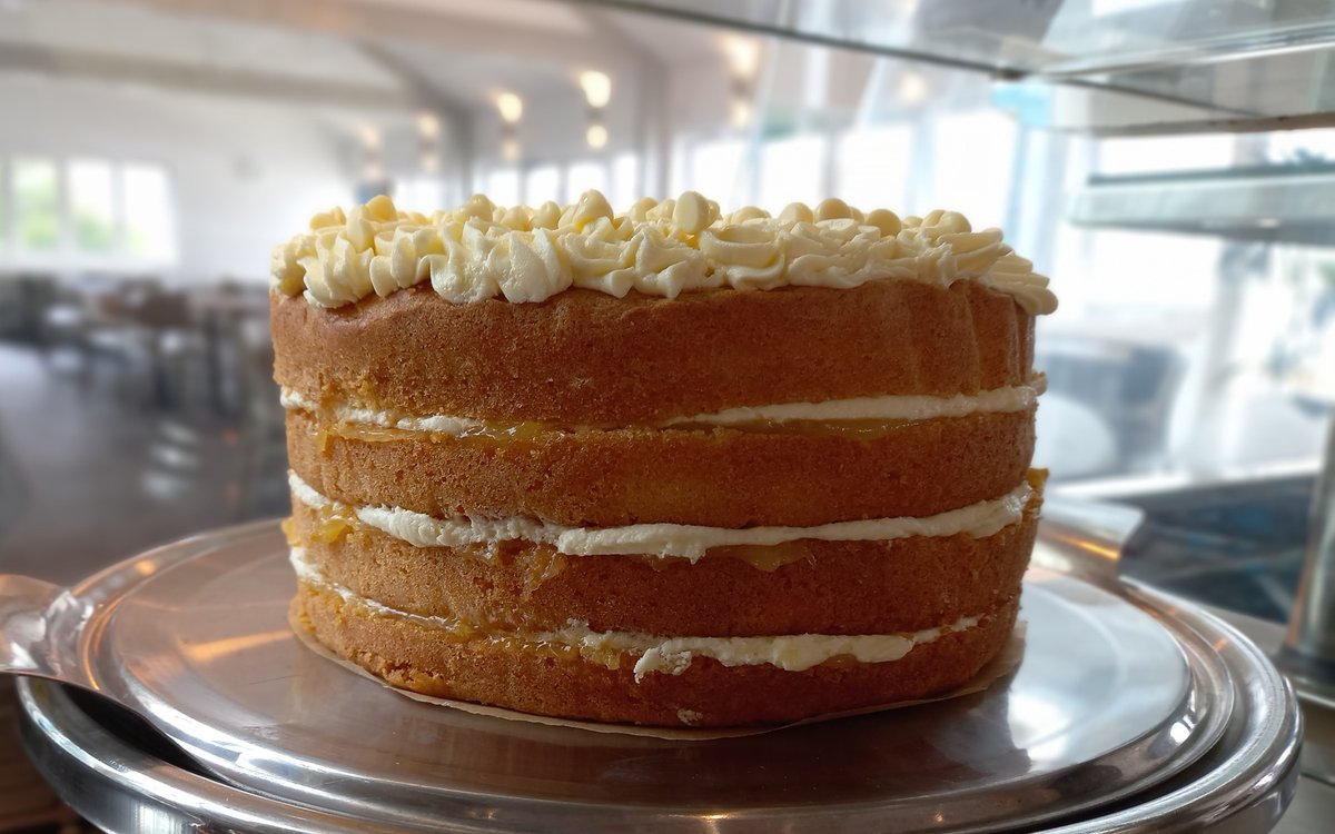 We've got great cakes and great coffee! Thanks @SarasCandC   Occombe Farm Cafe open everyday 9am - 4pm #coffeeandcake #treats