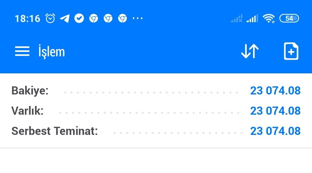GENERALFOREX2's tweet image. An itibariyle bakiyem 🧿
HER GÜN İŞLEM HER GÜN KAZANÇ ZAMANI #BORSA  #forex  #dax