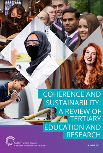 AntonMuscatelli's tweet photo. THREAD: Delighted to see @ScotFundCouncil's Phase 3 Review of Coherent Provision and Sustainability published today.
Lots to digest, but a few key thoughts on what this Review could mean for the future of tertiary education in #Scotland. @ScotGovEdu 
https://t.co/YXz8sZ3FzH 1/7 https://t.co/7Kr8yxeGlp