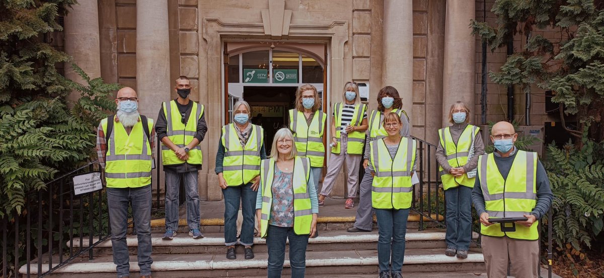 BEMSfederation's tweet photo. A week today since we closed the doors at our vaccination service at Bath Pavilion. 

Here are some wonderful pictures of our team on the final day 👏👏

#thankful #team #volunteers https://t.co/kqp3hINg9F