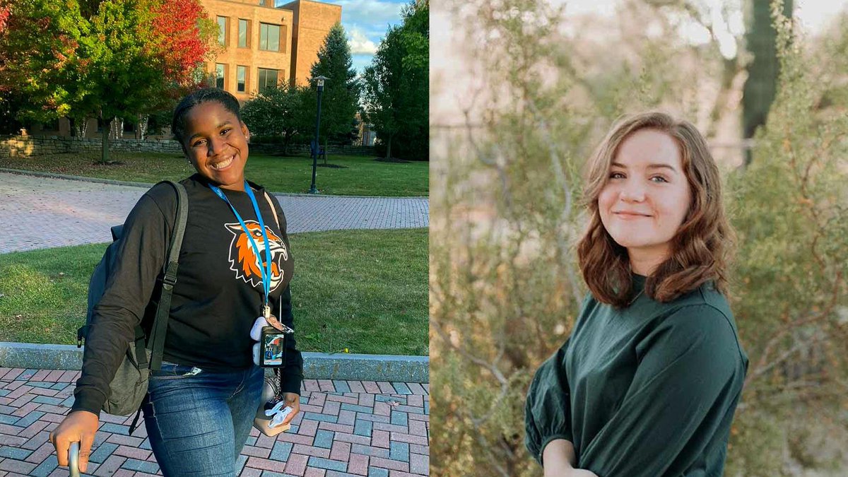 bruisedorange's tweet photo. Congratulations to Ayanna Smith and Emi Knape, both second year RIT Graphic Media Science and Technology students, who have been selected to receive prestigious scholarships from The Print and Graphic Scholarship Foundation (PGSF). #RITEngTech #RITtigers #PGSFScholar https://t.co/XXvoOBc5DE