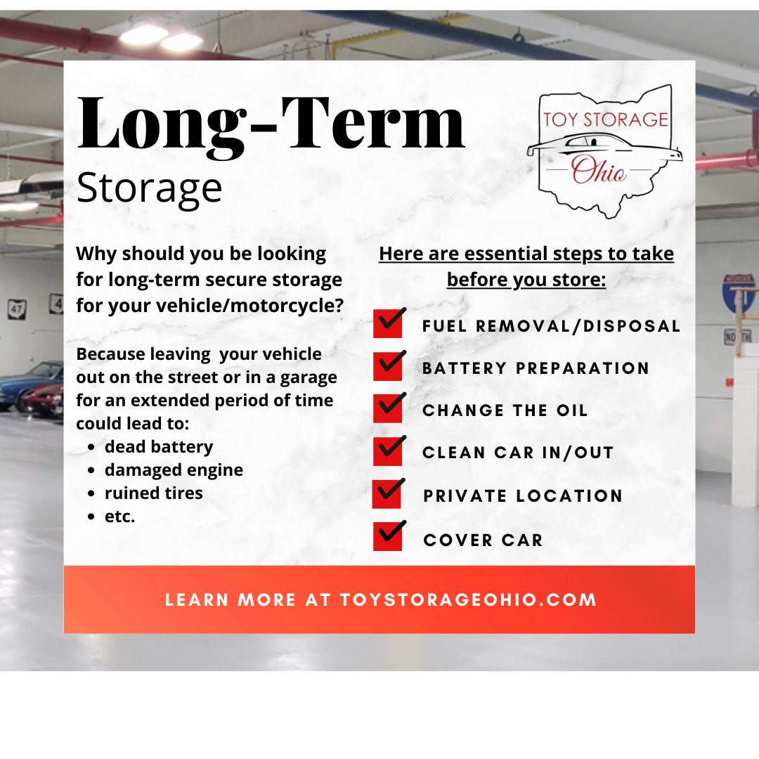 OhioToy's tweet image. Expand your garage. Call (216)777-7TOY to find out more about storing long-term with us. #Cleveland #ohio #storage #carstorage #motorcycles #private #secure #longterm