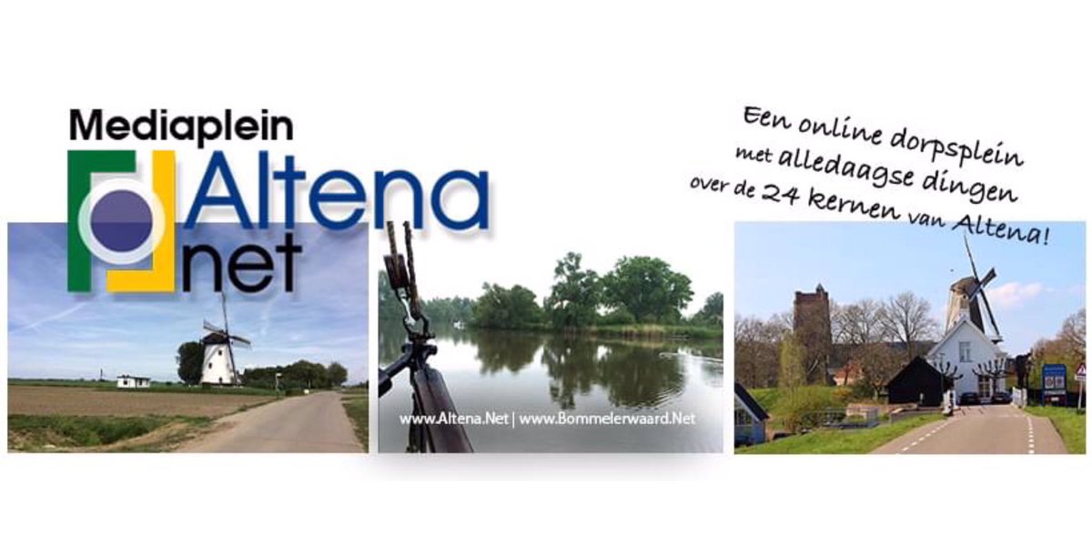 Mediaplein AltenaNet: de optelsom van AalburgNet, WerkendamNet &amp; WoudrichemNet. Samen brengen ze de alledaagse dingen uit Altena. Op een vernieuwde webstek: Altena.Net.
Aalburg, Werkendam en Woudrichem sluiten daarom binnenkort op Twitter. 
Welkom dus op <a href="/AltenaNet/">AltenaNet</a>