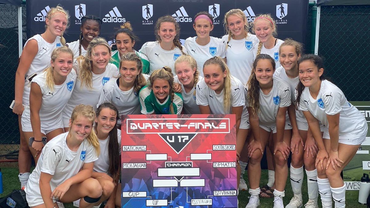 The St James Football Club (@thestjamesfc) on Twitter photo โ๏ธNext stop Greensboro.
๐HUGE congrats to our U17 <a href="/GAcademyLeague/">Girls Academy</a> for qualifying to the national FINAL FOUR in NC later this summer.
Job well done girls!! ๐๐๐
#TheFutureisFCV <a href="/TheStJames/">The St. James</a> โ๏ธNext stop Greensboro.
๐HUGE congrats to our U17 <a href="/GAcademyLeague/">Girls Academy</a> for qualifying to the national FINAL FOUR in NC later this summer.
Job well done girls!! ๐๐๐
#TheFutureisFCV <a href="/TheStJames/">The St. James</a>