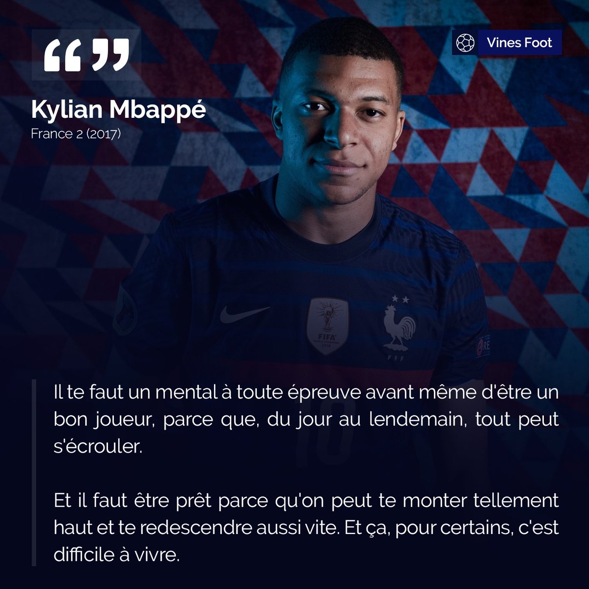 Cette déclaration de Kylian Mbappé qui prend tout son sens aujourd'hui…