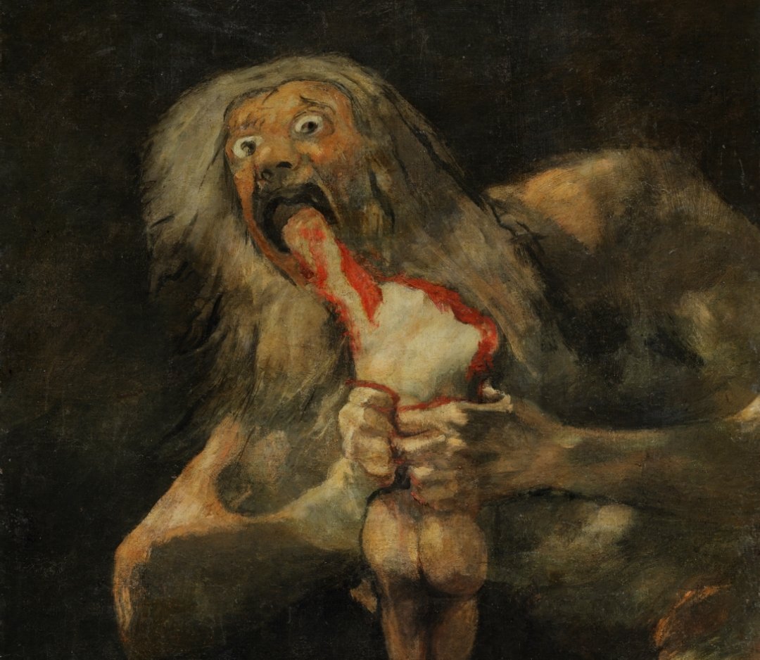 RT @SubstanceIs: Saturn Devouring His Son (Goya, c. 1820) /  Clifford the Big Red Dog (Becker, 2021) https://t.co/B6oKCLAD7j