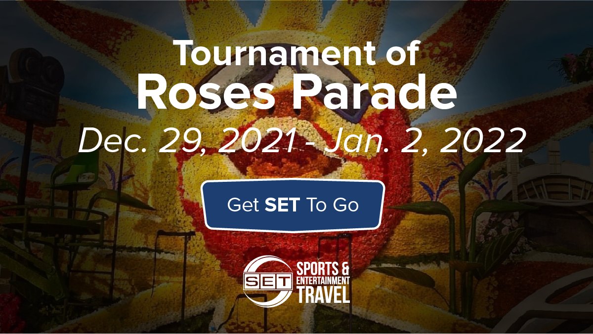 Join us in sunny southern California to celebrate the New Year! This trip includes accommodations at the iconic Millennium Biltmore, an LA city tour, float decorating access, reserved seating at the Parade, &amp; more! Click below to book your package today!

linktr.ee/sportsandenter…