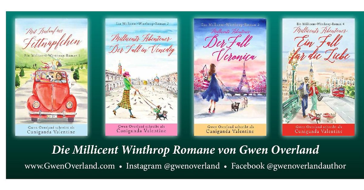 gwenoverland's tweet photo. Or perhaps you prefer German. #millicentwinthropnovels #cunigundavalentine #gwenoverlandauthor #holmeswatson https://t.co/0pBcAlLhHJ