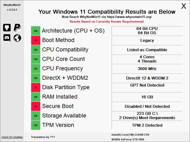 win 11 requirements