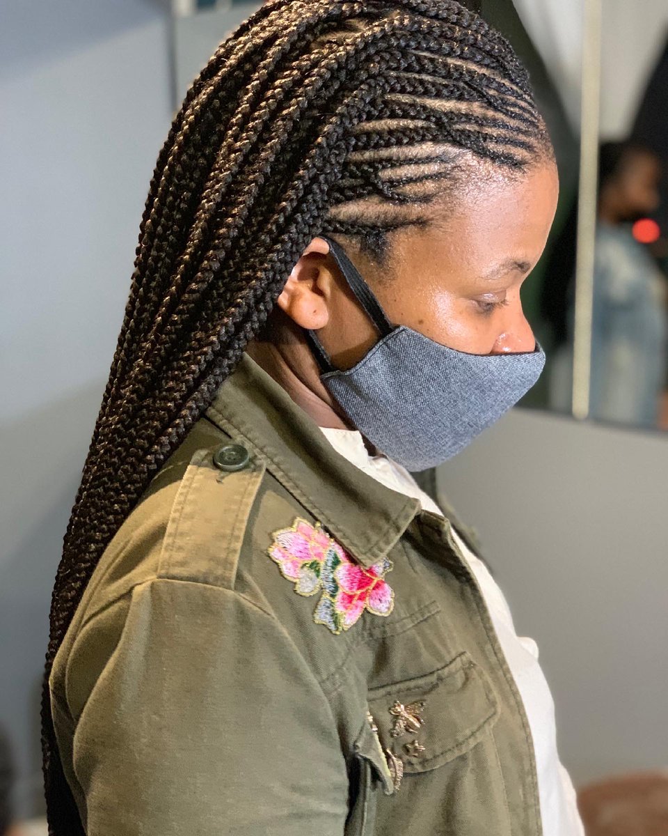 Themoisturefact's tweet photo. Tribal braids 
R650 including wash 

Natural hairstyles #naturalhair #naturalhaircommunity #naturalhairproducts #trending https://t.co/xHMuQRaB2l