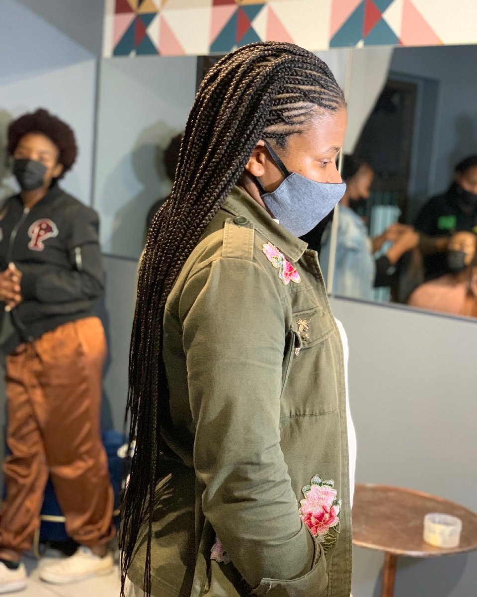 Themoisturefact's tweet photo. Tribal braids 
R650 including wash 

Natural hairstyles #naturalhair #naturalhaircommunity #naturalhairproducts #trending https://t.co/xHMuQRaB2l