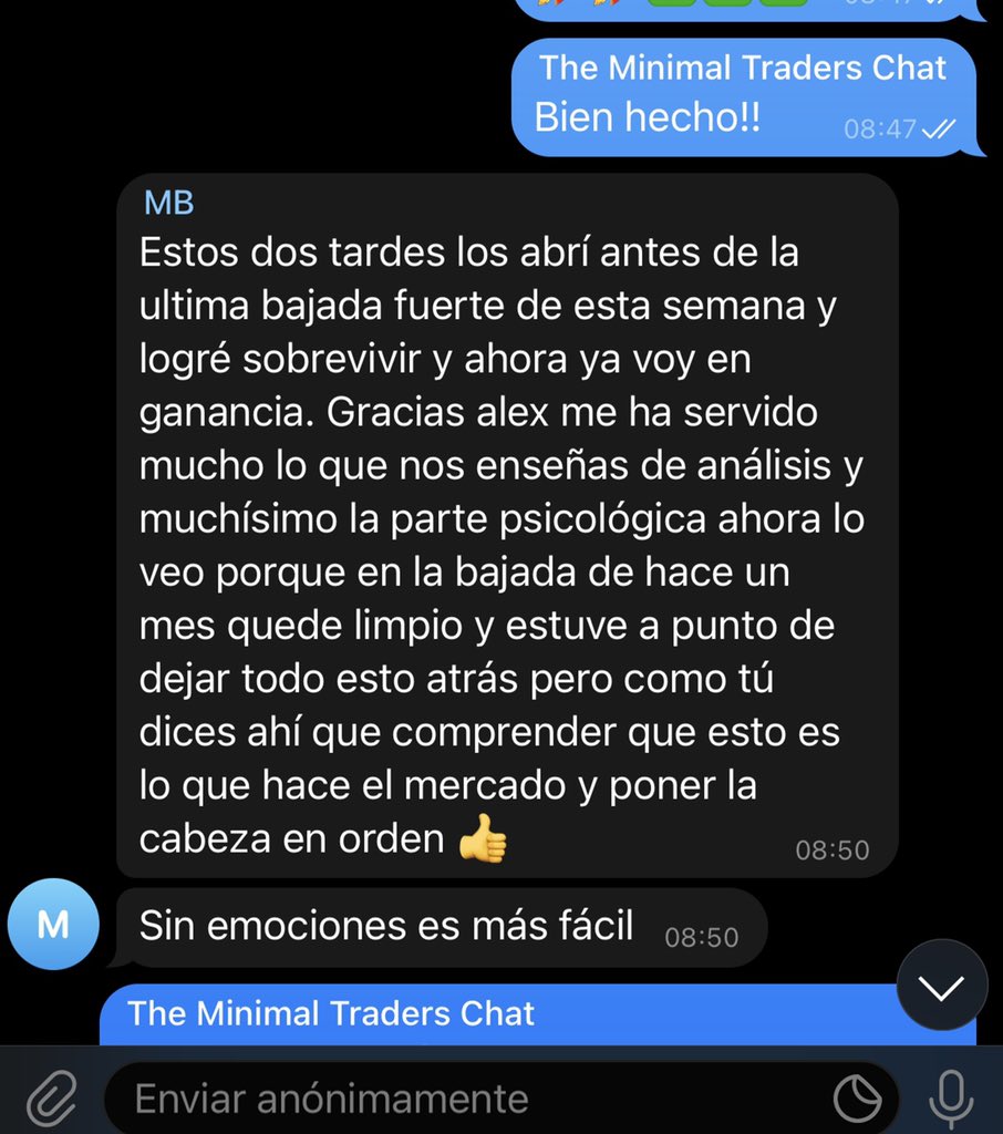 MinimalTrader_'s tweet image. #MinimalTrading ✅😎🚀🙏 gracias por el apoyo! $btc #bitcoin