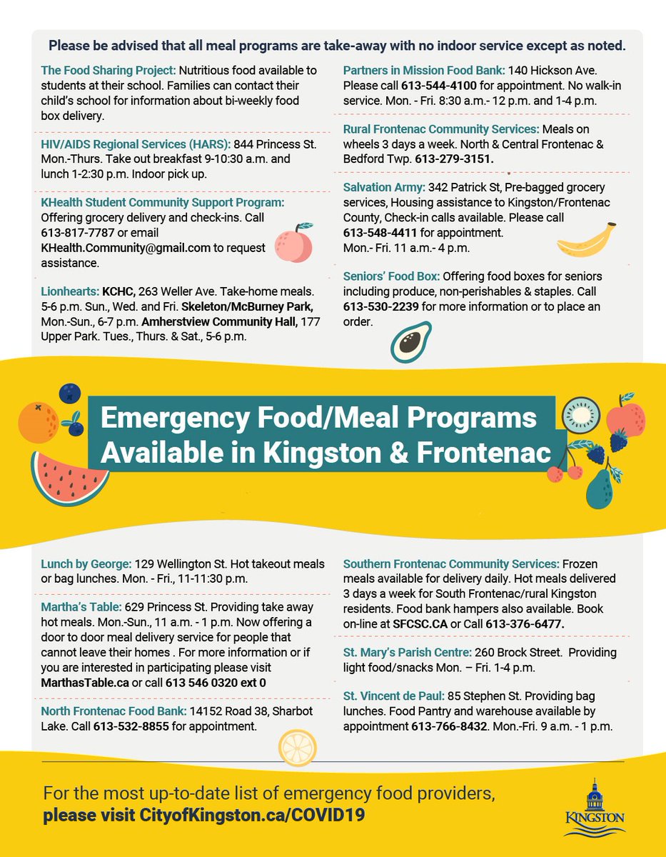 Please take note of emergency food and meal programs offering support throughout the summer. Please share for those who may need this information. 
Thank you to all the agencies and staff that make these programs possible. ♥️
#locallove #community #support