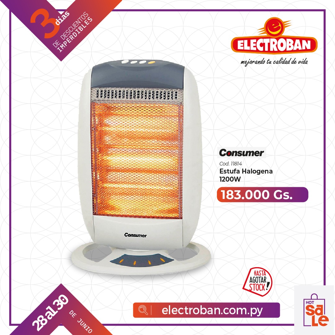 electrobanpy's tweet image. ¡🔥HOT SALE🔥🥳🎊🛒 
👨🏻‍💻 Ingresá a: electroban.com.py