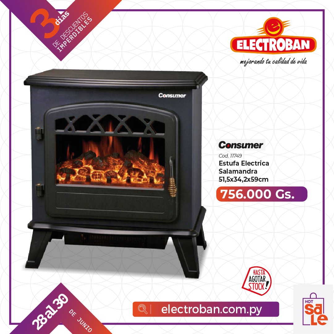 electrobanpy's tweet image. ¡🔥HOT SALE🔥🥳🎊🛒 
👨🏻‍💻 Ingresá a: electroban.com.py