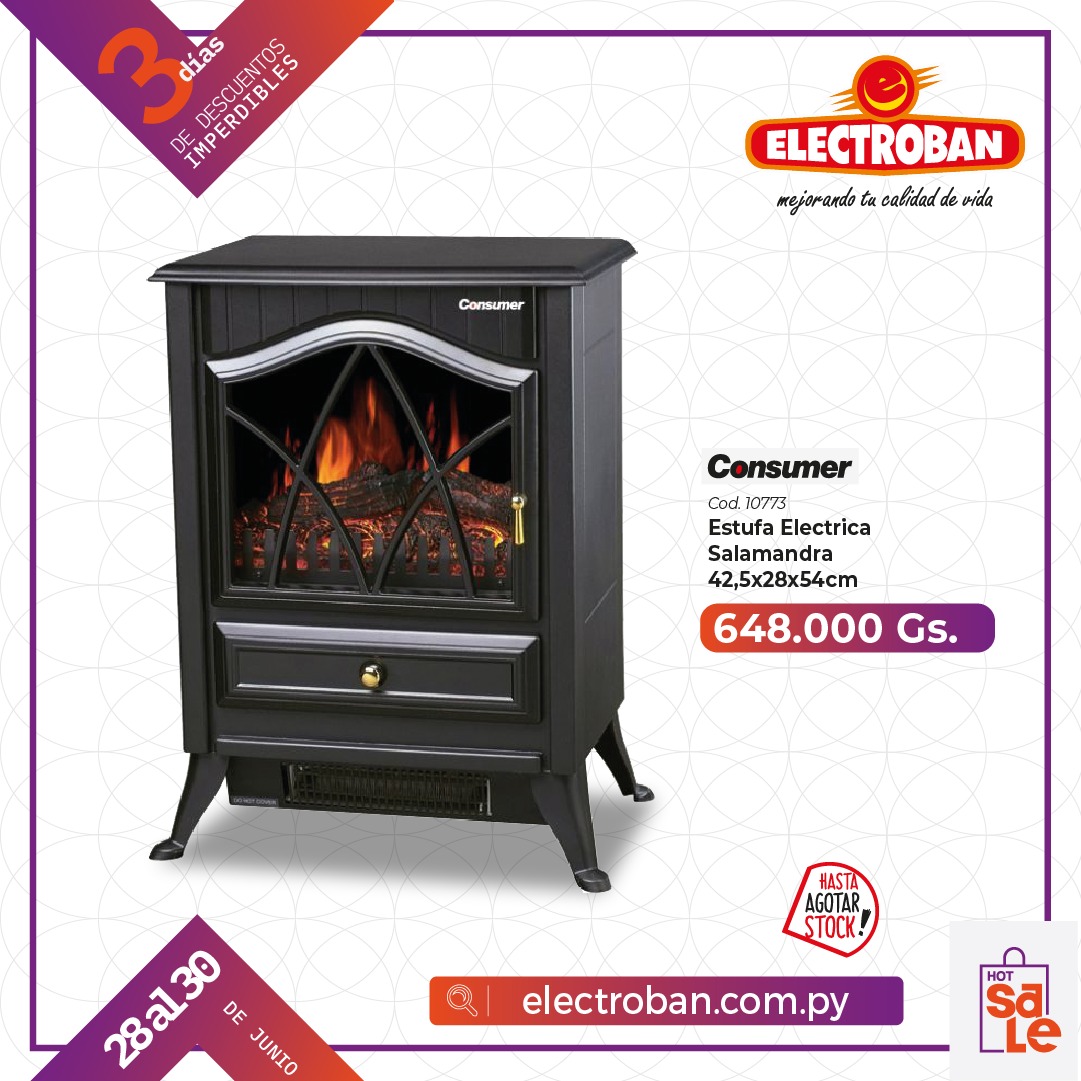 electrobanpy's tweet image. ¡🔥HOT SALE🔥🥳🎊🛒 
👨🏻‍💻 Ingresá a: electroban.com.py