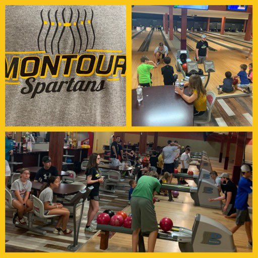 Bowling camp day 2! Great way to beat the heat! <a href="/hilltopspartan/">Montour High School</a> <a href="/MontourAthDept/">Montour School District Athletics</a> <a href="/MontourSD/">Montour School District</a>