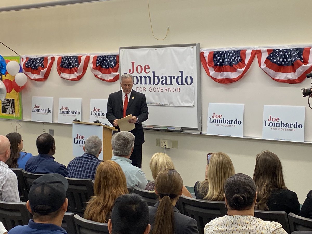 mattteis's tweet photo. I’m grateful a proven leader is throwing his efforts into the race for Nevada Governor ⁦⁦@Sheriff_LVMPD⁩ https://t.co/KKn7DrRHPi