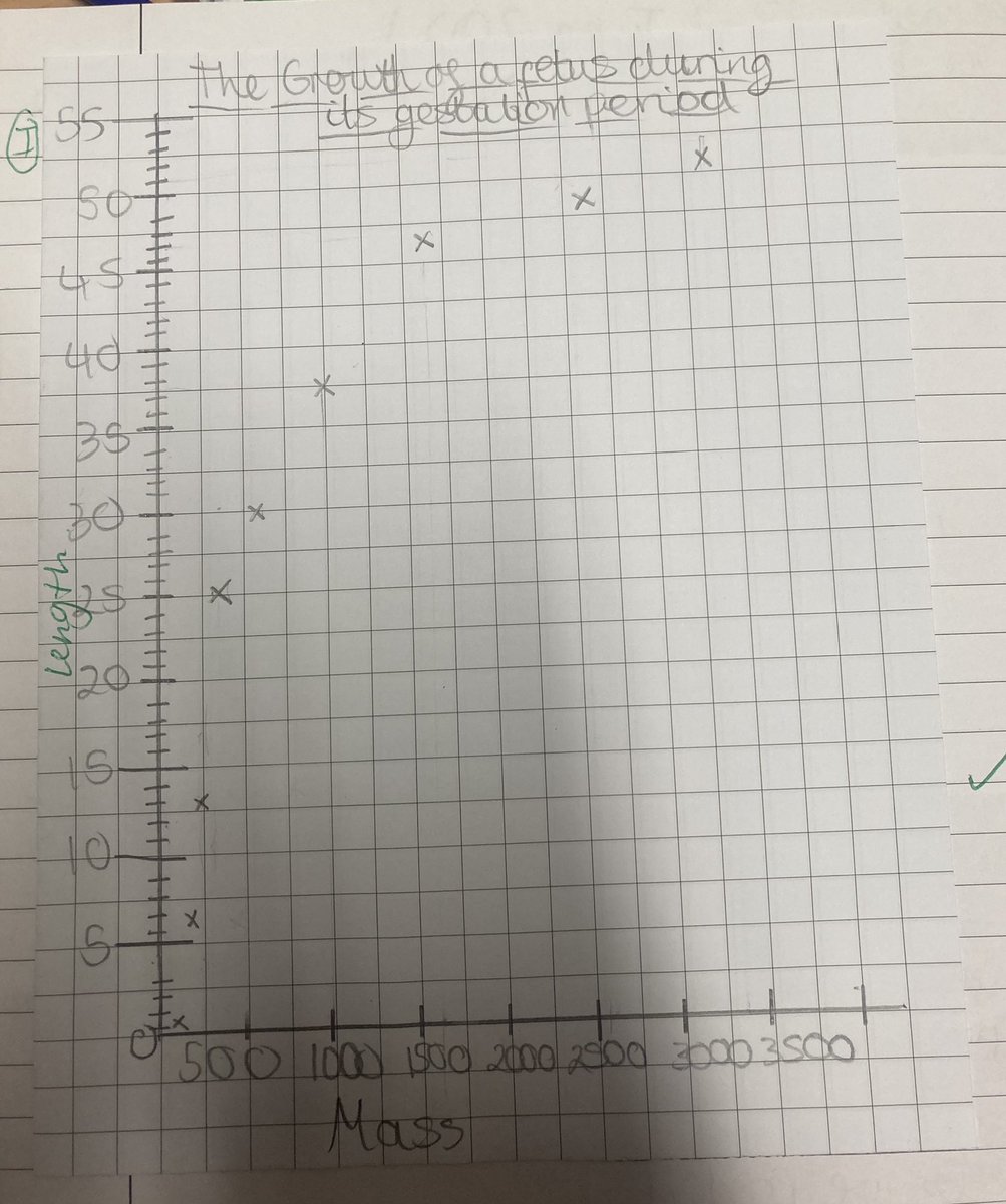 ststephensSW8's tweet photo. Year 5 learning about fetal development and creating a scatter diagram to analyse the length and mass throughout a pregnancy ๐ถ #StStephensYear5 #science #animalsincludinghumans #contructivistlearning #learningbydiscovery #learningtogether https://t.co/fWLB2BLMzE