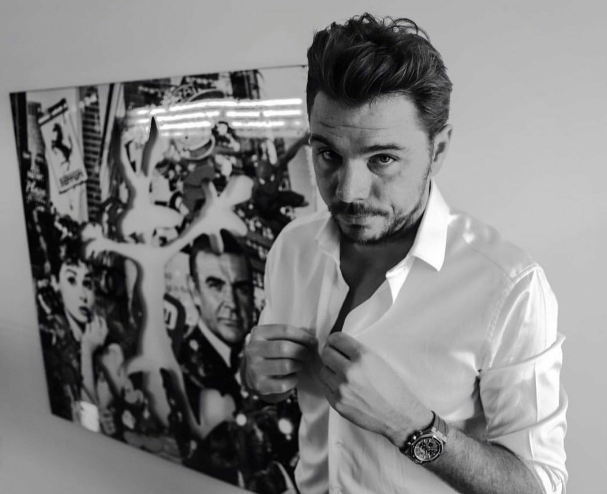 chda7777's tweet image. 👌👀⚫ 

#BlackAndWhite #GreatPic #StanLook #StanTheMan #Wawrinka 

(His pic from a year ago)