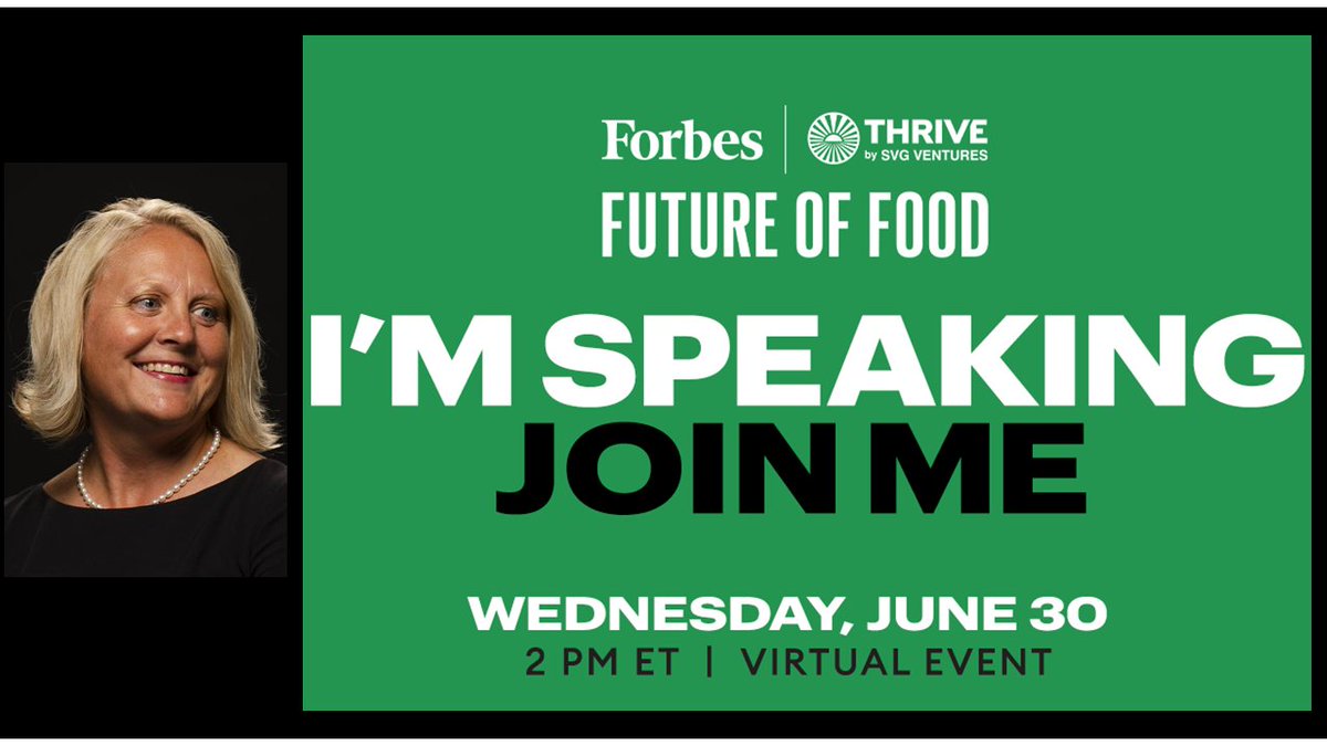 ShannonHauf's tweet photo. Join me Wednesday at 2:00 pm EST for the 2021|THRIVE Future of Food Summit to discuss how @Bayer4Crops is partnering with #farmers in driving #sustainable practices on the farm and in our own operations. Sign up at https://t.co/cKCN99PPpF #FutureofFood #Forbes #Sustainability https://t.co/1emtkZyzyl