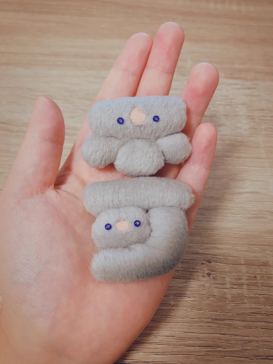 これはかわいい！ふかふかの「不可」を作ってしまった！