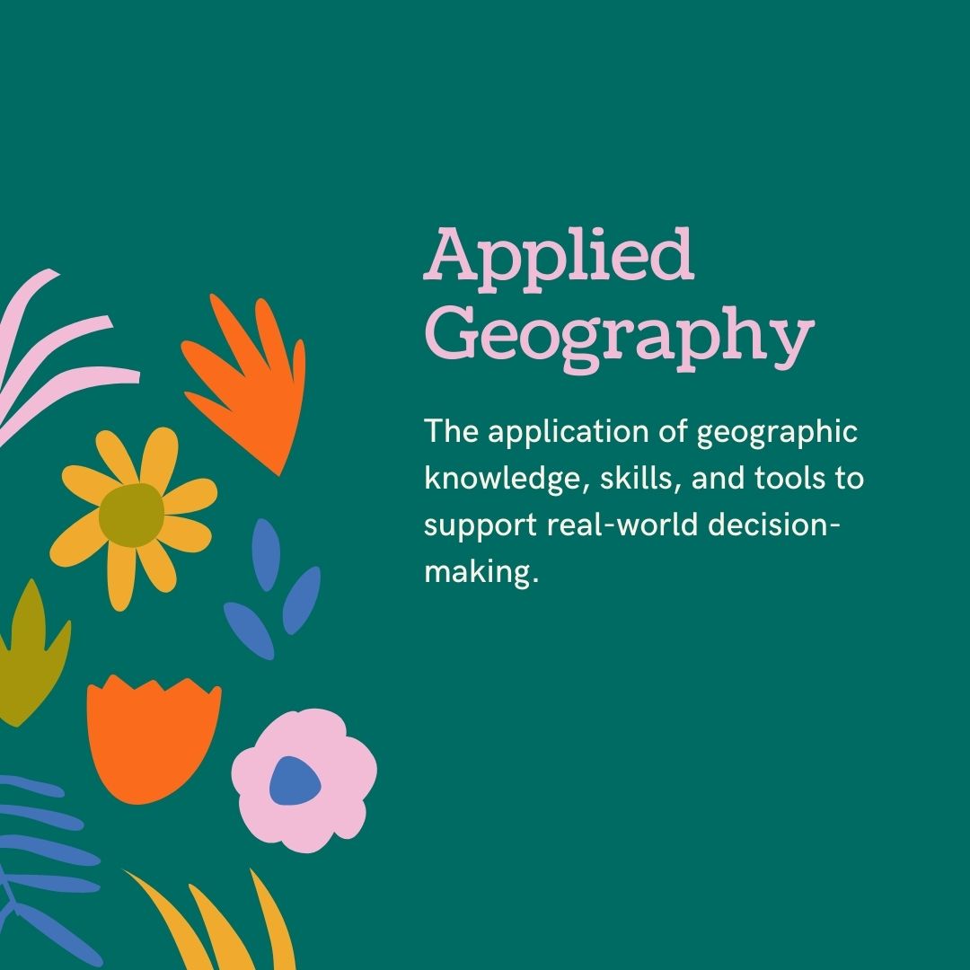appliedgeog's tweet photo. How would you define #AppliedGeography? https://t.co/5kVZvsnFKi