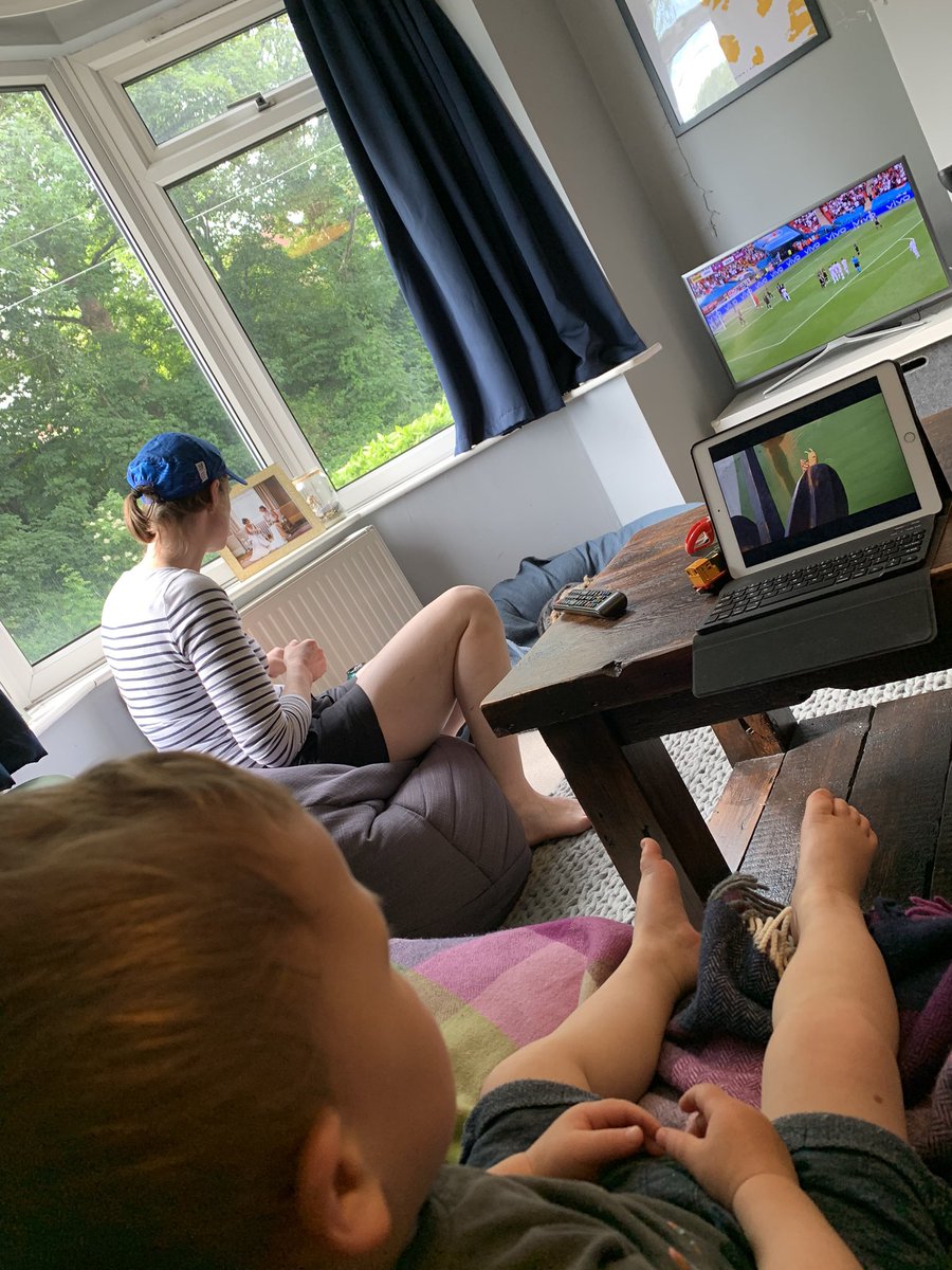 Fighting for the remote has started already. Keeping tabs on TdF, Wimbledon and The Snail and the Whale too…