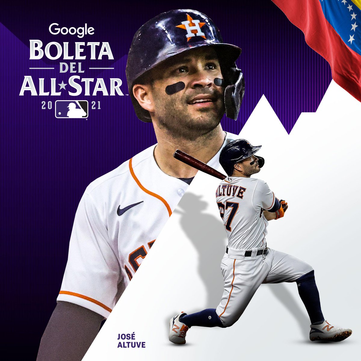 José Altuve está de segundo en la votación y necesita estar de primero para ser titular en el All-Star Game.
#MLBVenezuela 🇻🇪🌟 
Vamos a ayudarlo con nuestros votos, voten aquí: atmlb.com/3hfctxv