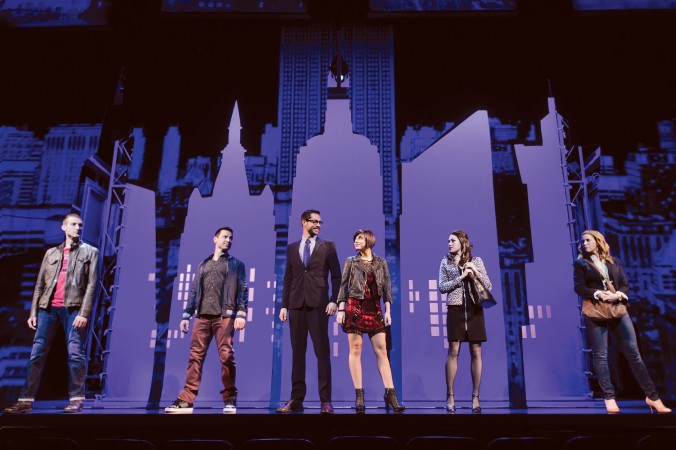 FirstDateBway's tweet photo. #WaybackWednesday to a photo from the original Broadway production of First Date, starring @KRYSTAR0DRIGUEZ and @ZacharyLevi! Who's excited for the virtual revival!? #FirstDateBway https://t.co/S3ceQQ9gc9
