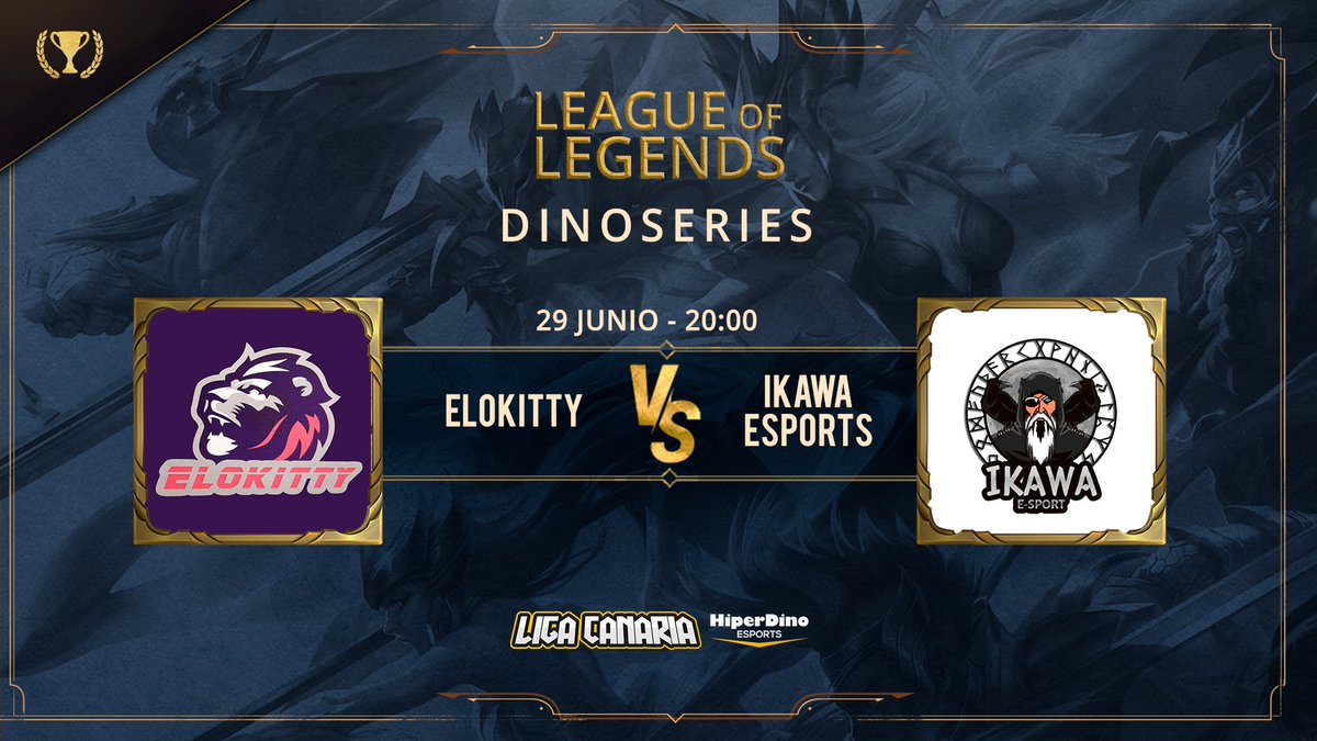 LigaCanaria's tweet photo. ¡Todo listo para que dé comienzo el partido de las #Dinoseries de hoy! 💪
Toca @ikawa_esport 🆚 #EloKitty, así que tod@s a seguir el encuentro con @Rudegar y @Elm019_lol, que estarán comentando las jugadas en https://t.co/JTvrVR2zMT 🔴
@HiperDino_ @diariodeavisos https://t.co/d2msSrGxWa