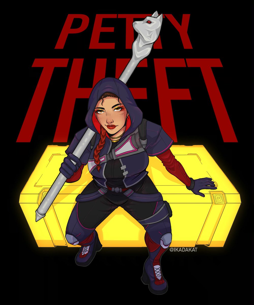 ikadakat's tweet image. ⛓ Petty Theft ⛓

#ApexLegendsFanart #ApexLegends