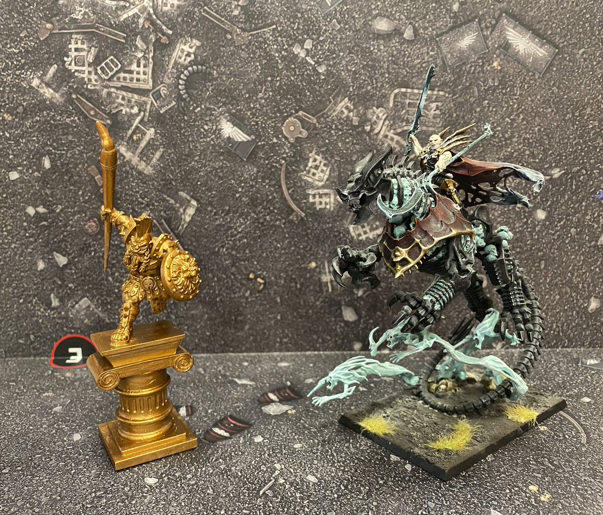 Aquí podéis ver las miniaturas ganadoras de nuestro último concurso de pintura en la categoría +28mm. Enhorabuena a los ganadores y muchas gracias a todos los participantes.