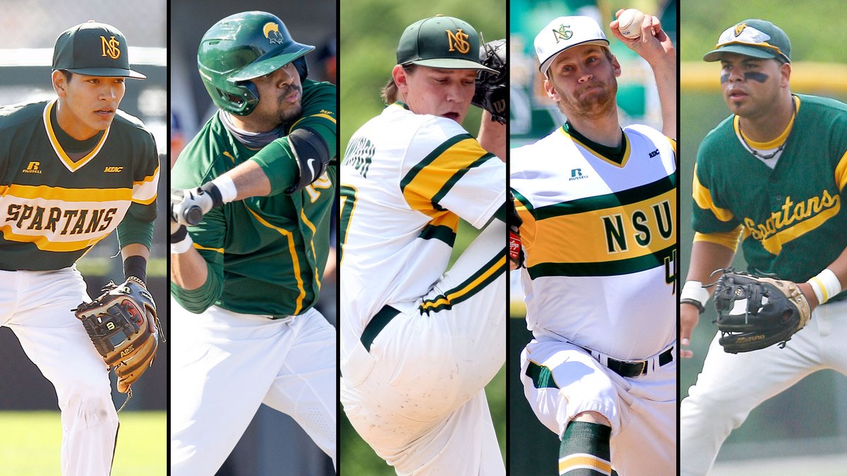 NSUSpartans's tweet photo. 👏 Congrats to the 5 former @SpartanBSB players who were voted recently to the MEAC's 50th anniversary all-time team!

📰🔗 Read more ⤵️
https://t.co/hOFP7XPWyF https://t.co/9r0p6Lzwau