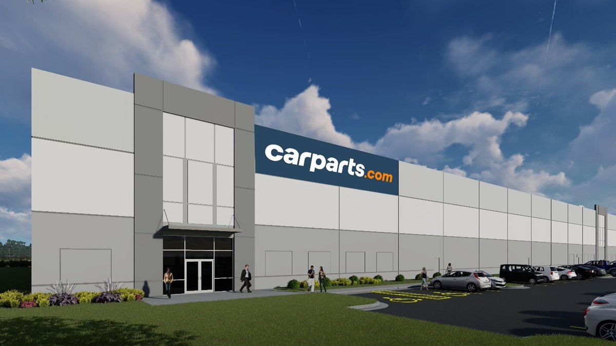 houmanakhavan's tweet photo. More big news on our distribution network -- @CarPartscom shared its plans to open a 6th distribution center in Jacksonville, FL this morning! All the details here: https://t.co/OsulX7MkLT
#DrivingForward #CarPartscom $PRTS https://t.co/cI1hChj9o6