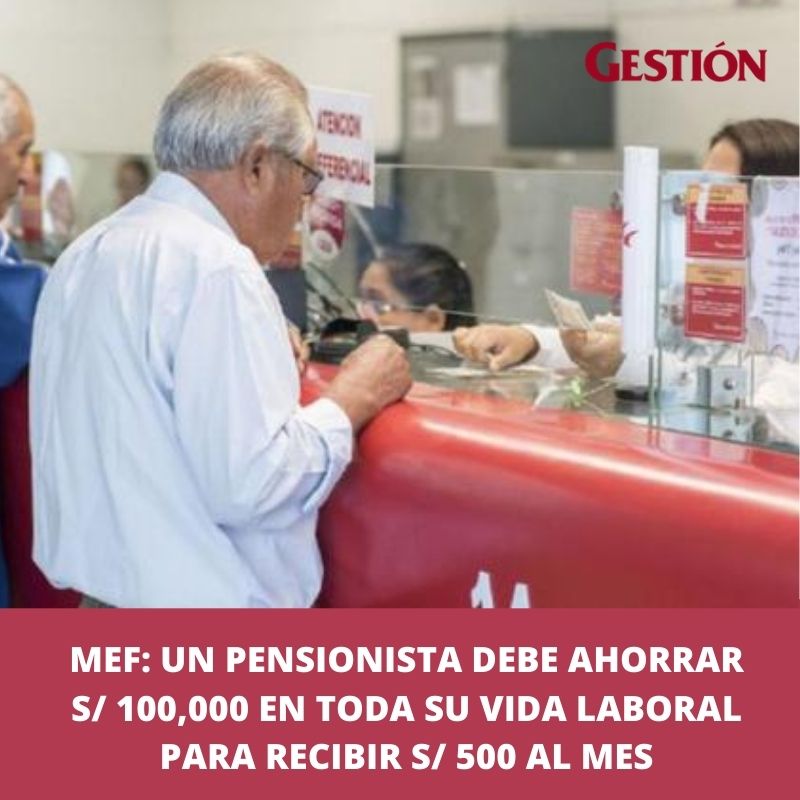Gestionpe's tweet photo. En el sistema nacional de pensiones siete aportantes cubren la pensión de una persona, pero ahora solo se tiene cuatro y los restantes los cubre el Estado. ► https://t.co/7ntAsYfUQQ https://t.co/hA0QIko32x