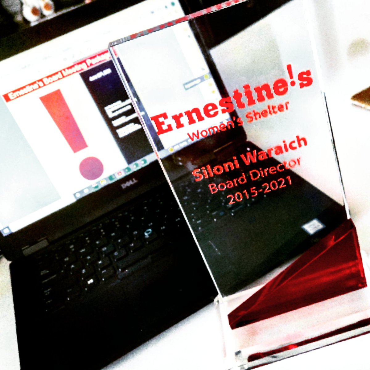 siloni's tweet photo. Honoured to have served on @ErnestinesWS' Board for 6 yrs! Most rewarding &amp; impactful volunteer experience in my adult yrs: learning from so many accomplished women, on an ALL FEMALE Board &amp; Mgmt team!
#BitterSweet #StandUp4Ernestines #ProtectingWomen&amp;Children #EndVAW #Governance https://t.co/8vr6DUKiwI